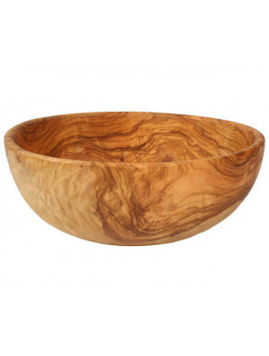 Salad bowl olive wood, Ø ca. 26 cm (10.2''), art. no. 14196