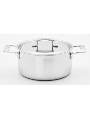 Demeyere Industry - pot with lid, Ø 24 cm, 5.2 L, 48324 / 40850-669
