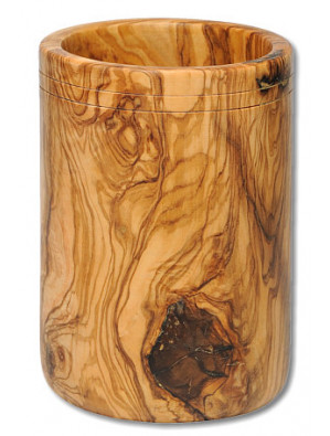 Quiver olive wood large, ca. 10 x 15 cm (3.9 '' x 5.9 ''), art. no. 14214