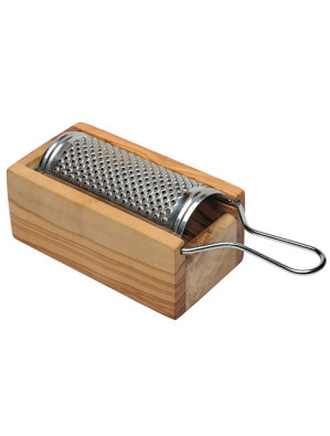 Cheese grater, olive wood, art. no. 14152