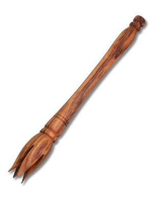 Olive picker, antipasti picker olive wood, ca. 15 cm (5.9 ''), art. no. 14148