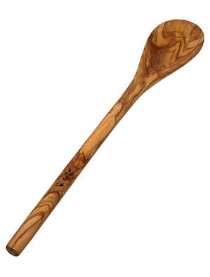 Spoon olive wood oval, ca. 30 cm (11.8 ''), art. no. 14141