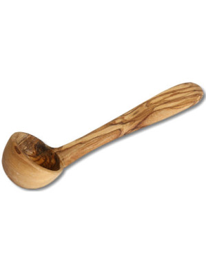 Olive spoon, olive wood, ca. 17 cm (6.7 ''), art. no. 14147