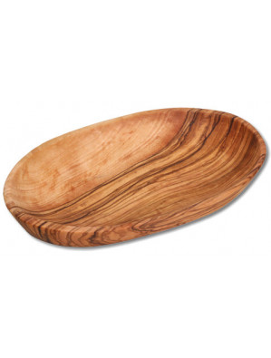 Bowl olive wood, oval, Ø ca. 18 x 11 cm, art. no. 14205