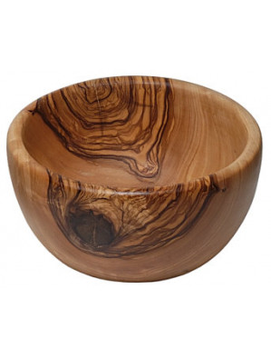 Bowl olive wood, round, Ø ca. 15 cm, art. no. 14189