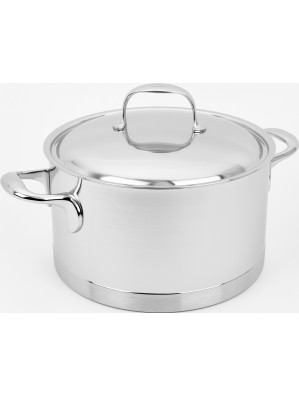 Demeyere Atlantis - pot with lid, Ø 24 cm, 5.2 L, 41324 / 40850-141 / 1005086