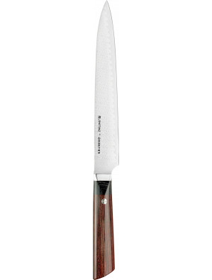 Bob Kramer Meiji Damascus Slicing knife, 230 mm, 9'', 38260-231
