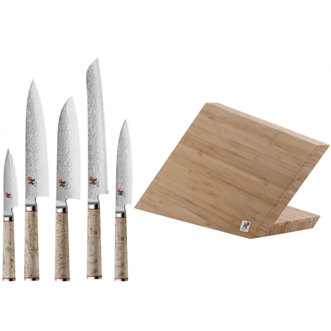 Miyabi 5000mcd Birchwood Sg2 Set, Wooden Knife Set Hs Code