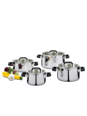 Spring - Fusion2+ cookware set, 4 pieces, 03-8585-06-04