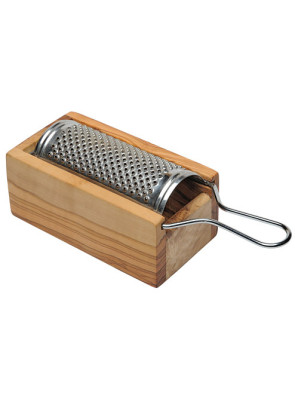 Cheese grater, olive wood, art. no. 14152