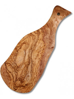 Cutting board olive wood, natural cut, ca. 30 x 13 cm, art. no. 14166