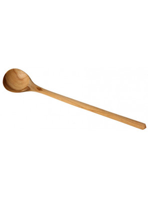 Spoon olive wood round ca. 30 cm (11.8 ''), art. no. 14140