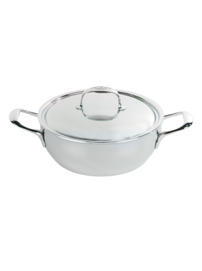 Demeyere Atlantis Insert Per Pasta In Acciaio Inox – 24 Cm (9.4 Pollici), Adatto A Induzione, Fatto In Belgio