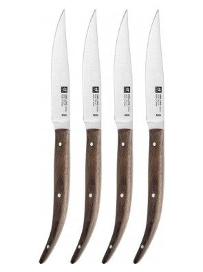 Zwilling steak knife set 4 pieces, dark oak wood, 39161-000 / 1003040