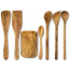 Quiver with 6 pcs accessories olive wood, art. no. 14215