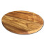 Olive wood chopping board & magnetic trivet, round 24.5 cm, 9.7 in, 14421