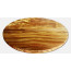 Olive wood chopping board & magnetic trivet, round 24.5 cm, 9.7 in, 14421