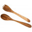 Salad servers olive wood, ca. 30 cm (11.8 ''), art. no. 14110