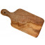 Cutting board olive wood, rounded, ca. 27 x 12 x 1.3 cm, art. no. 14171