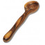 Mustard / salt spoon olive wood, ca. 11 cm (4.3 ''), art. no. 14135