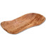 Bowl olive wood, wave design, ca. 23 x 10 cm, art. no. 14206