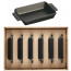 Staub - 6 pcs. set Mini dish, rectangular, 15 x 11 cm, black, 40511-532 / 19511525