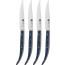 Zwilling steak knife set 4 pieces, micarta blue, 39162-000 / 1003041